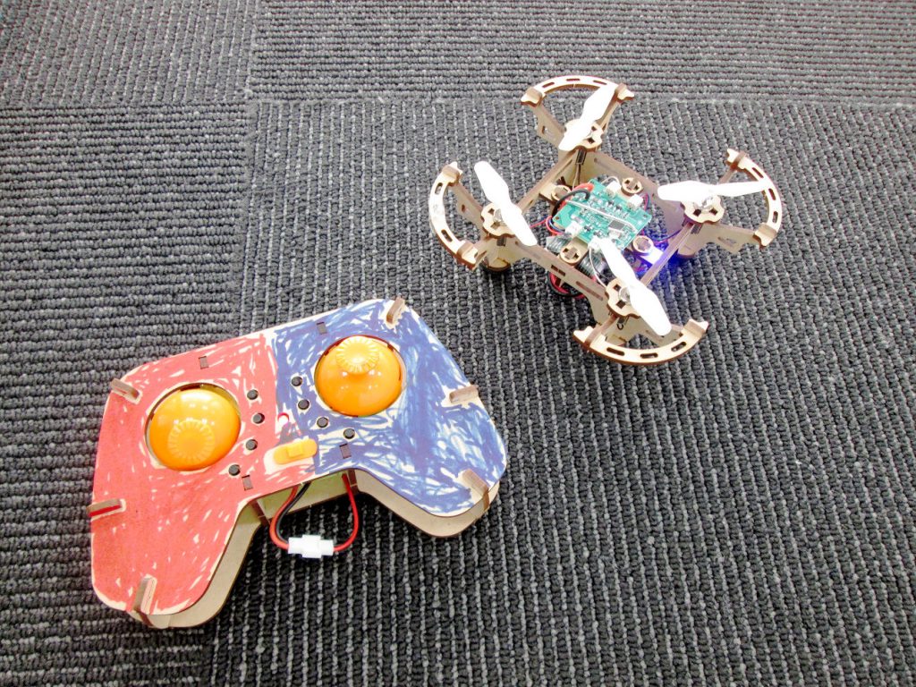 自分だけのオリジナルドローンが出来上がりました！