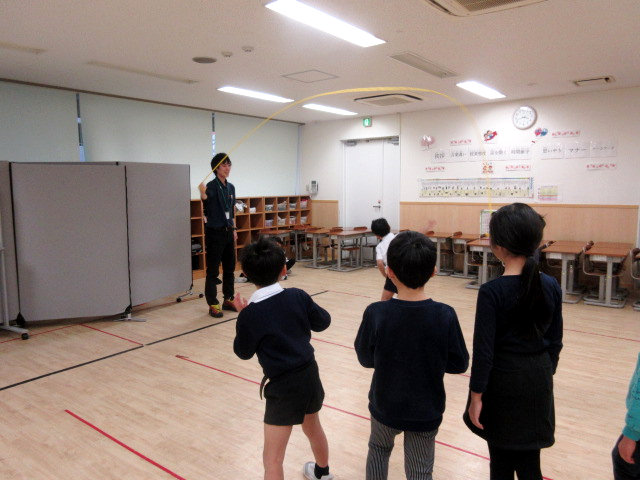 休み時間は縄跳びタイム！
