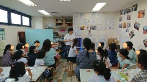 食品サンプル作りの様子