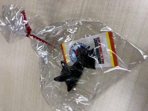 本物の撒きびしをお土産に♪