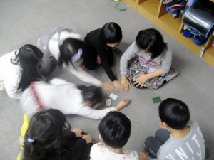 スライディングかるたとり