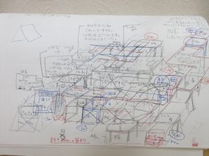 複雑な設計図！