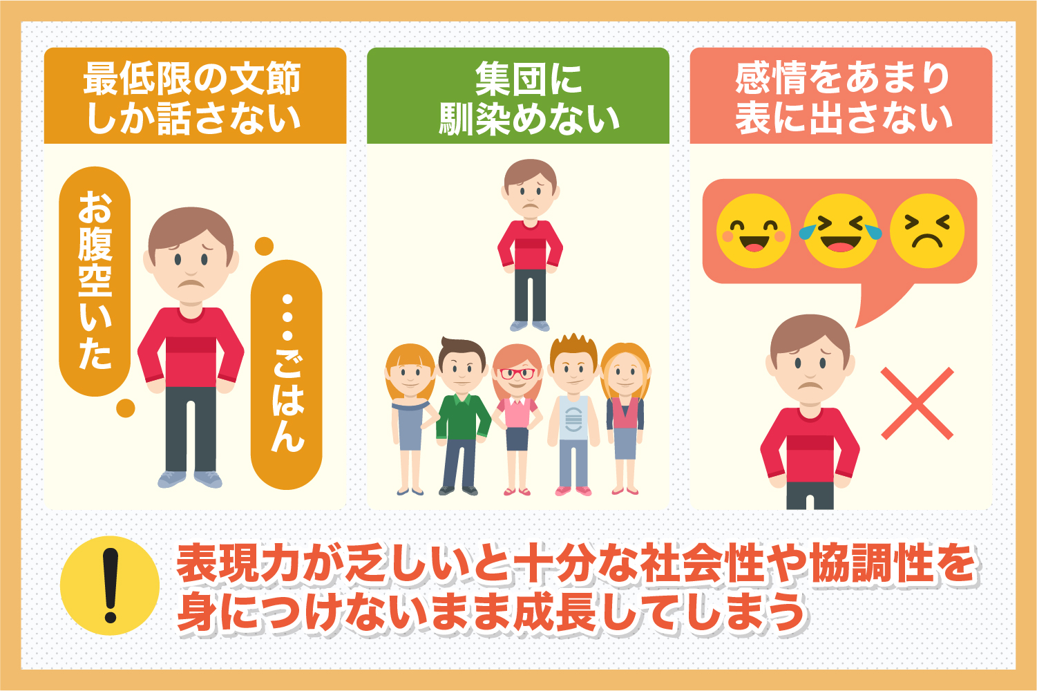 子どもの表現力を豊かに 感情 自己表現が上手な子になってほしい